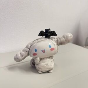 Cinnamoroll Ceramic Figurine with Bat Accessory